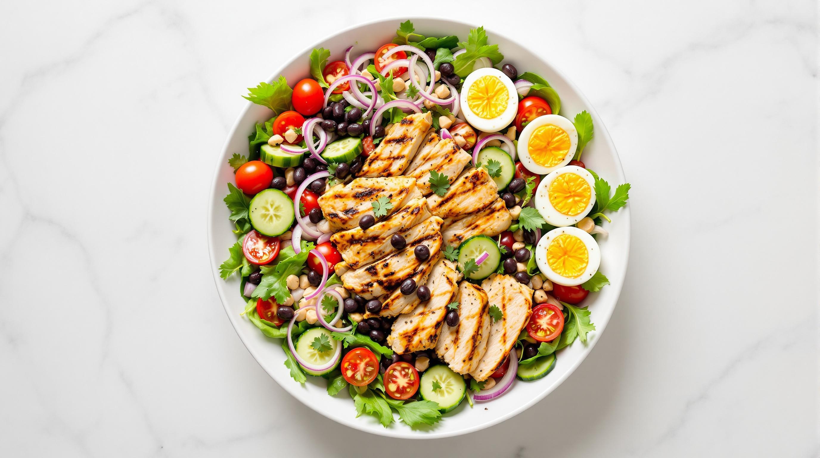 Power Salad with Protein Boost